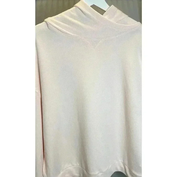 Fabletics Hoodie Women, Size M, Peach Color, Fleece Hooded Pullover Oversized - Picture 1 of 5